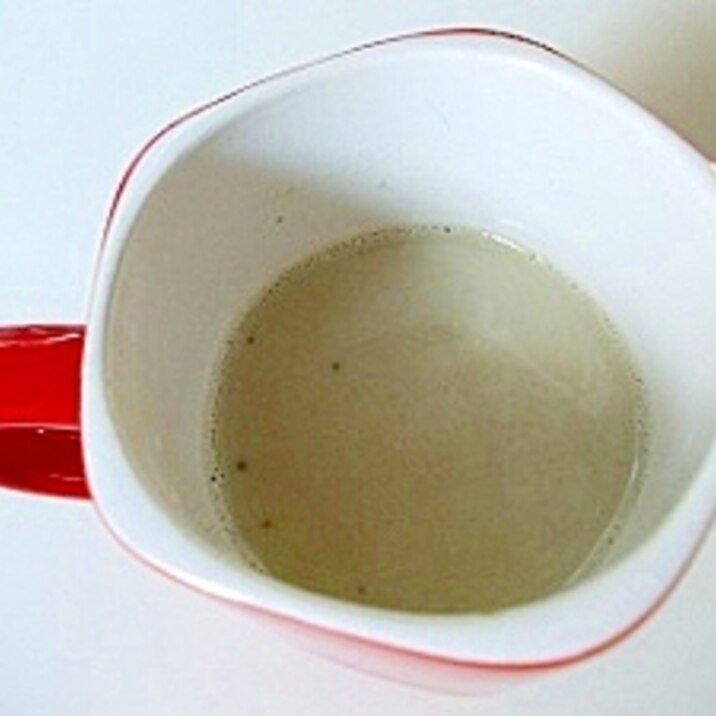 緑茶黒糖豆乳